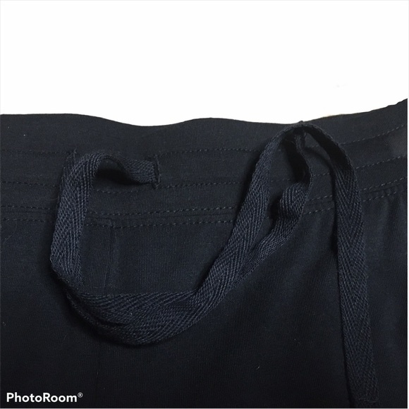 Karen Scott Sport Black Cotton Skimmer Shorts XS Extra Small - Picture 8 of 9